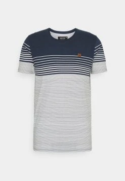 INDICODE JEANS MANNING - T-shirt Imprimé - Navy