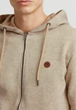 INDICODE JEANS IDARKELL - Sweat à Capuche Zippé - Cornstalk -INDICODE Ventes 8aa945ab3f1e4a8eb83e1e20d9082746