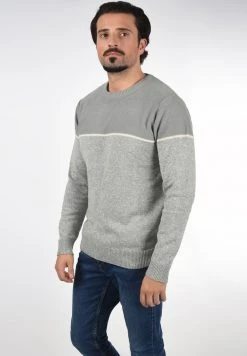 INDICODE JEANS IDLYNN - Pullover - Light Grey
