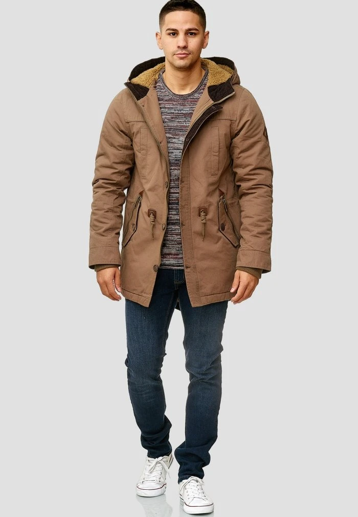 INDICODE JEANS Veste D'hiver - Brown 2 INDICODE JEANS Veste D'hiver - Brown – Image 2