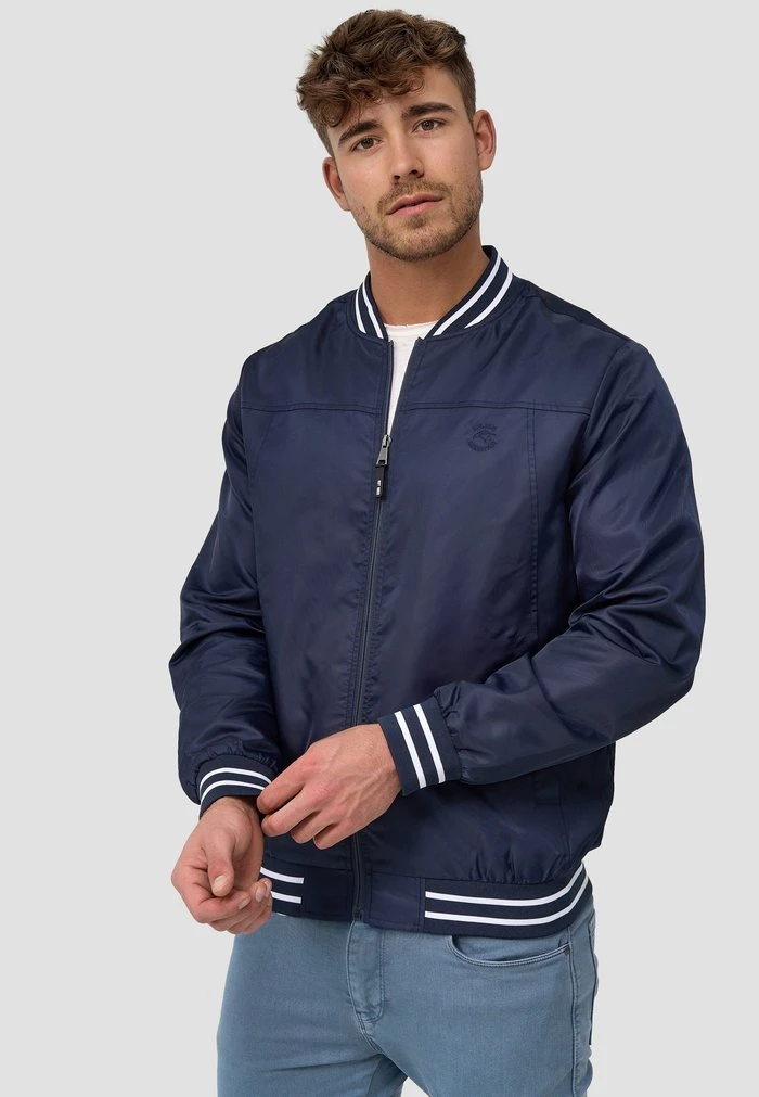 MANOS - Blouson Bomber - navy INDICODE JEANS MANOS - Blouson Bomber - Navy -INDICODE Ventes 8aef200943fb4eebbf3880f1c7d70a11