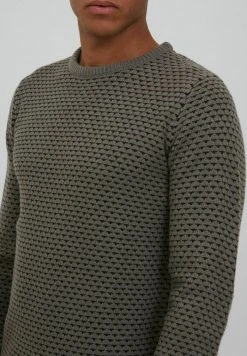 INDICODE JEANS IDCOPPLER - Pullover - Pewter -INDICODE Ventes 8bbeba8236bb4da7a7ad87c783005449