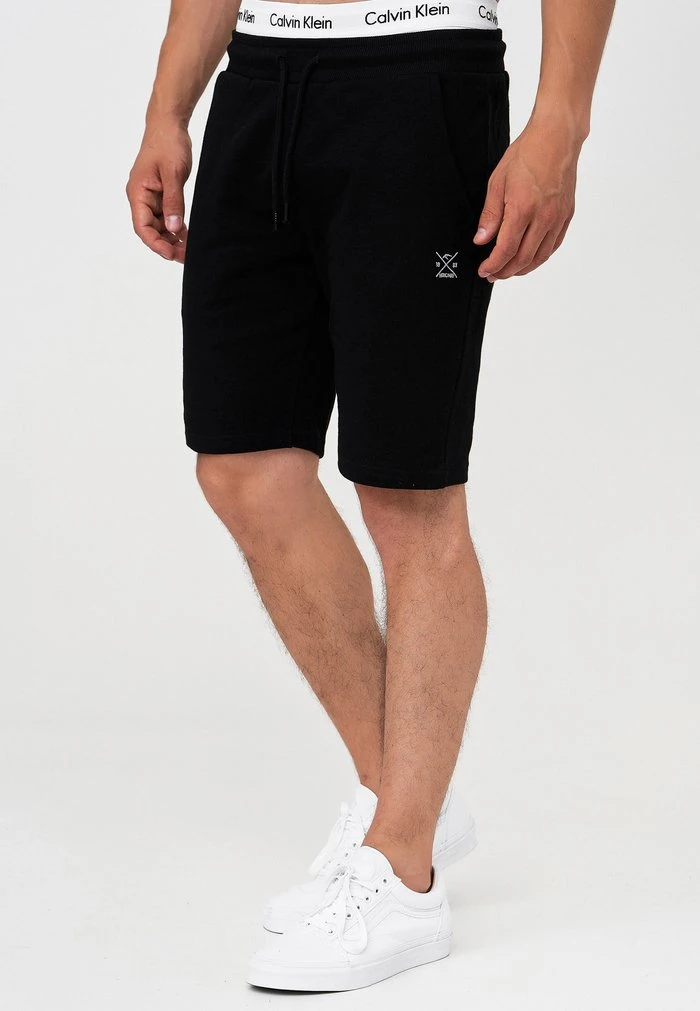 ECKERD - Short - black INDICODE JEANS ECKERD - Short - Black -INDICODE Ventes 8c1a14c8649441a2934471db9a0827d7