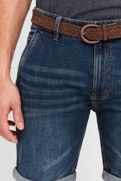 INDICODE JEANS IDQUINCY - Short En Jean - Blue -INDICODE Ventes 8c7ff329ba544f8b8420c54c4d469b10