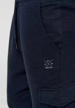 INDICODE JEANS BENDNER - Pantalon Cargo - Navy Mix -INDICODE Ventes 8cc625965672468783ca517e67427afc