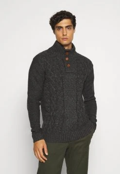 INDICODE JEANS RICH - Pullover - Charcoal Mix