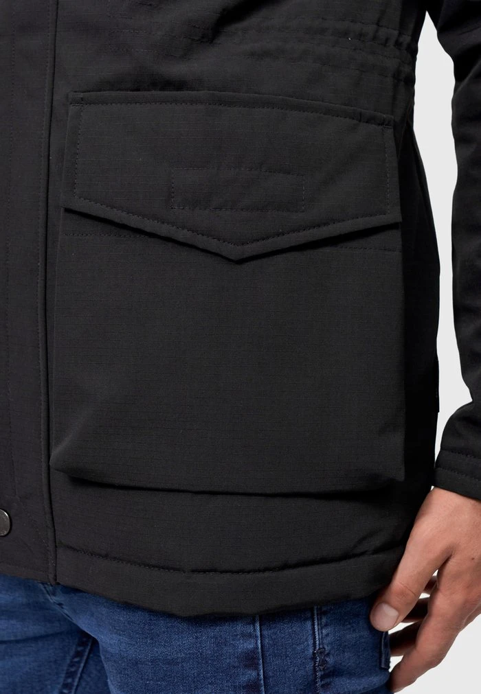 INDICODE JEANS WATERS - Parka - Black 6 INDICODE JEANS WATERS - Parka - Black – Image 6