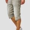 INDICODE JEANS Short En Jean - Light Grey