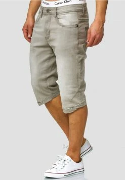 INDICODE JEANS Short En Jean - Light Grey
