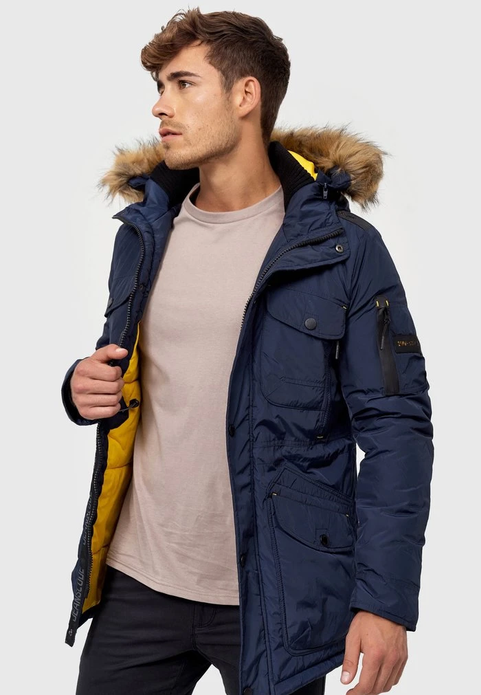 CARPELAN - Veste d'hiver - dark blue INDICODE JEANS CARPELAN - Veste D'hiver - Dark Blue -INDICODE Ventes 8f49b55459d7478c84687bb665e1e82f