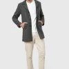 INDICODE JEANS Manteau Court - Grey Mix