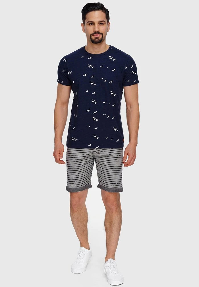 INDICODE JEANS ARROYO - Short - Lt Grey 2 INDICODE JEANS ARROYO - Short - Lt Grey â Image 2