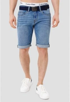 INDICODE JEANS CUBA CADEN - Short En Jean - Blue