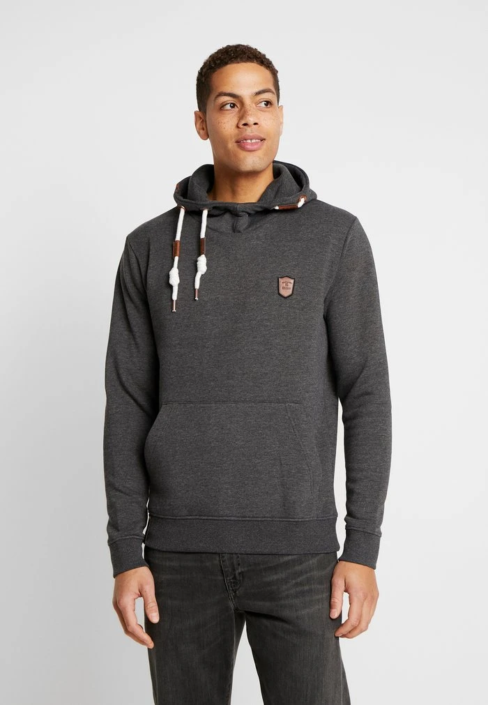 NEVILLY - Sweat à capuche - charcoal mix INDICODE JEANS NEVILLY - Sweat à Capuche - Charcoal Mix -INDICODE Ventes 8ffa3fdb07ff4515a273bfe2f898ae09