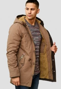 INDICODE JEANS Veste D'hiver - Brown