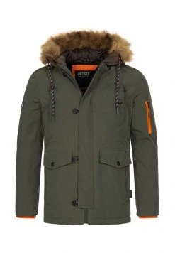 INDICODE JEANS LEICESTER - Veste D'hiver - Dark Green -INDICODE Ventes 9370b805d3f74fa9b9d71dfec0e03545