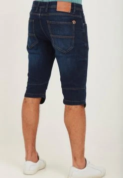 INDICODE JEANS IDQUINCE - Short En Jean - Dark Blue -INDICODE Ventes 9385905321674807aa730d5b086c56e5