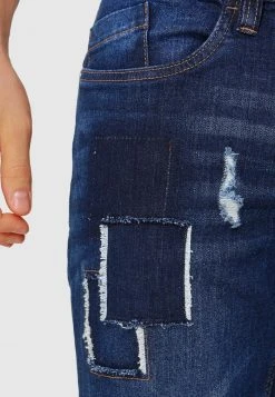 INDICODE JEANS ROBERTS - Short En Jean - Blue 4 INDICODE JEANS ROBERTS - Short En Jean - Blue -INDICODE Ventes 9419e634681c4bac9c2c1ed480f02202