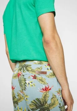 INDICODE JEANS FLOWERS - Short - Blue Wave -INDICODE Ventes 9567c2dd033345d6bd20bc7b8e14b993