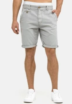 INDICODE JEANS CASUAL FIT - Short - Light Grey