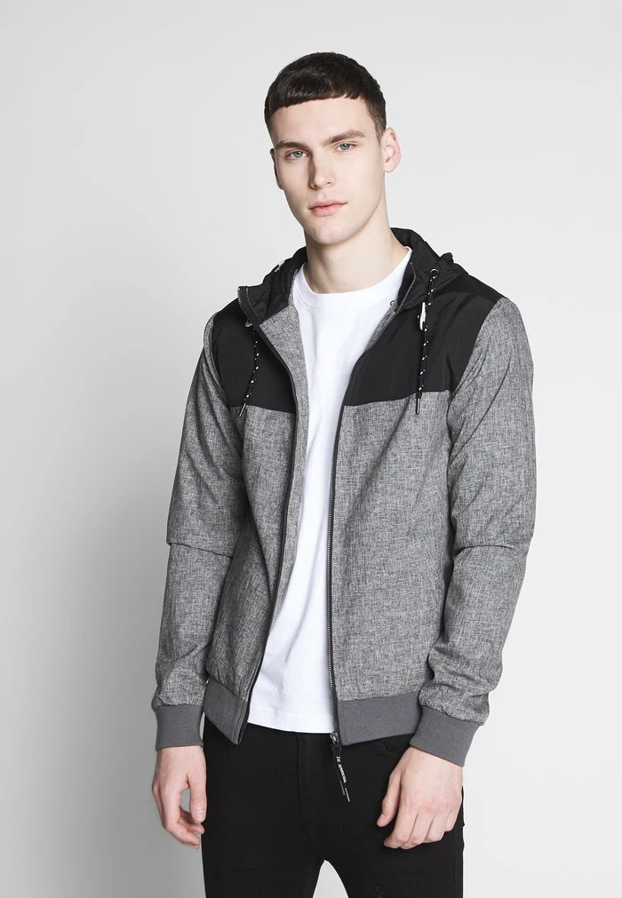 BRUSHWOOD - Veste légère - black INDICODE JEANS BRUSHWOOD - Veste Légère - Black -INDICODE Ventes 970f049b8a6c489b9994b926e5467fcc