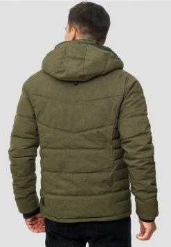 INDICODE JEANS CIRCUS - Veste D'hiver - Army -INDICODE Ventes 97e1621c64a64551b727f1dd22572861