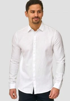 INDICODE JEANS Chemise - White -INDICODE Ventes 97e61f58c24943e98c2635dd8e421342