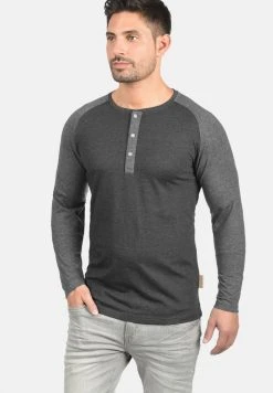 INDICODE JEANS IDWINSTON - T-shirt à Manches Longues - Charcoal