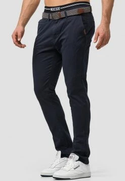 INDICODE JEANS Chino - Navy -INDICODE Ventes 99641d999e534cc4a30d76a166d03f05