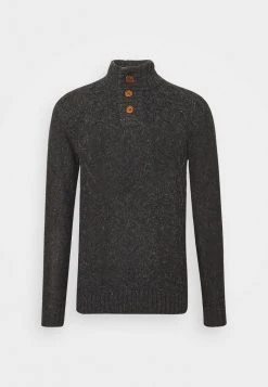 INDICODE JEANS RICH - Pullover - Charcoal Mix -INDICODE Ventes 99b8aefb70794a21b43960bc91521586