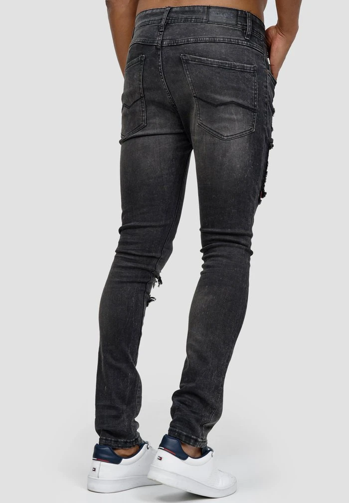 INDICODE JEANS COMPTON - Jeans Skinny - Vintage Black 3 INDICODE JEANS COMPTON - Jeans Skinny - Vintage Black – Image 3