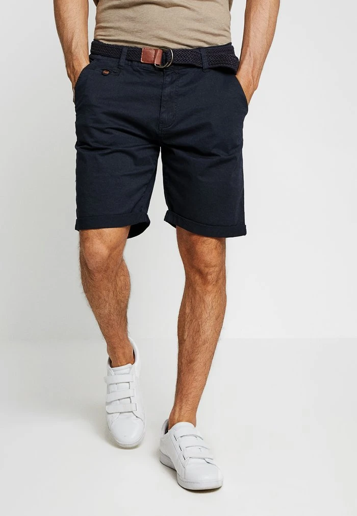 CONER - Short - navy INDICODE JEANS CONER - Short - Navy -INDICODE Ventes 9a6449debe1d4098817837232446b3e9