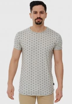 INDICODE JEANS T-shirt Imprimé - Willow Grey