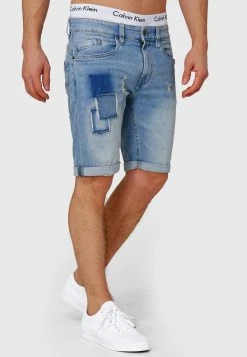 INDICODE JEANS ROBERTS - Short En Jean - Blue Wash -INDICODE Ventes 9c0ca3e0da5a4c13b0d217dccd230e40
