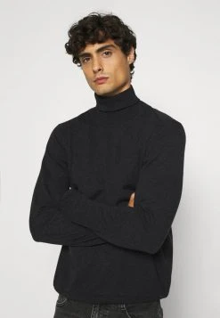 INDICODE JEANS BURNS - Pullover - Charcoal Mix -INDICODE Ventes 9c601e9246de492db3941d7ffd606783