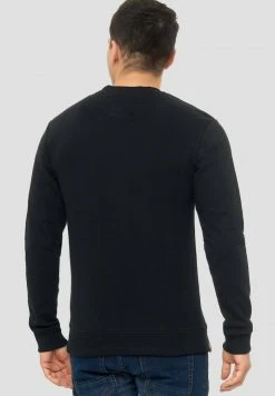INDICODE JEANS BEECHEN - Sweatshirt - Black -INDICODE Ventes 9c94da245dec44258363c78b2eb73eb3