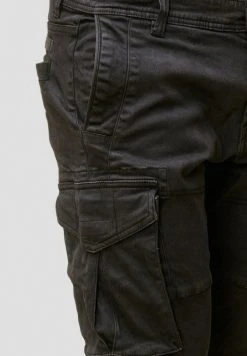 INDICODE JEANS ALEX - Pantalon Cargo - Black -INDICODE Ventes 9ce1ce166c6d4bde8c9944c04ab294ca