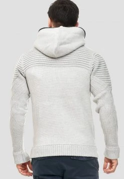 INDICODE JEANS Sweat à Capuche Zippé - Gray 8 INDICODE JEANS Sweat à Capuche Zippé - Gray -INDICODE Ventes 9e1f7acb8fe84fb4a865261dd322c8b6