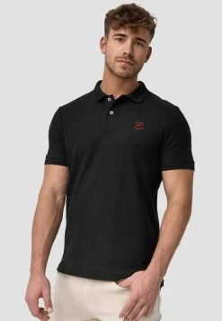 INDICODE JEANS WADIM - Polo - Black