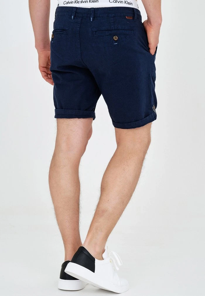 Short - navy INDICODE JEANS Short - Navy -INDICODE Ventes a042bd5295b64f00960a9eb650304d00