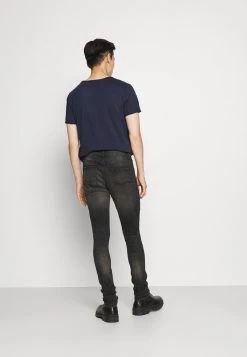 INDICODE JEANS SAVAGE - Jeans Skinny - Vintage Black -INDICODE Ventes a0ed2c96b2f64cb8b4fc37b06617aacd