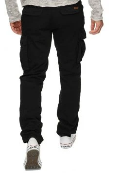 INDICODE JEANS WILLIAM - Pantalon Cargo - New Black -INDICODE Ventes a257c4b44dfd4f4e89abc43644a13f64