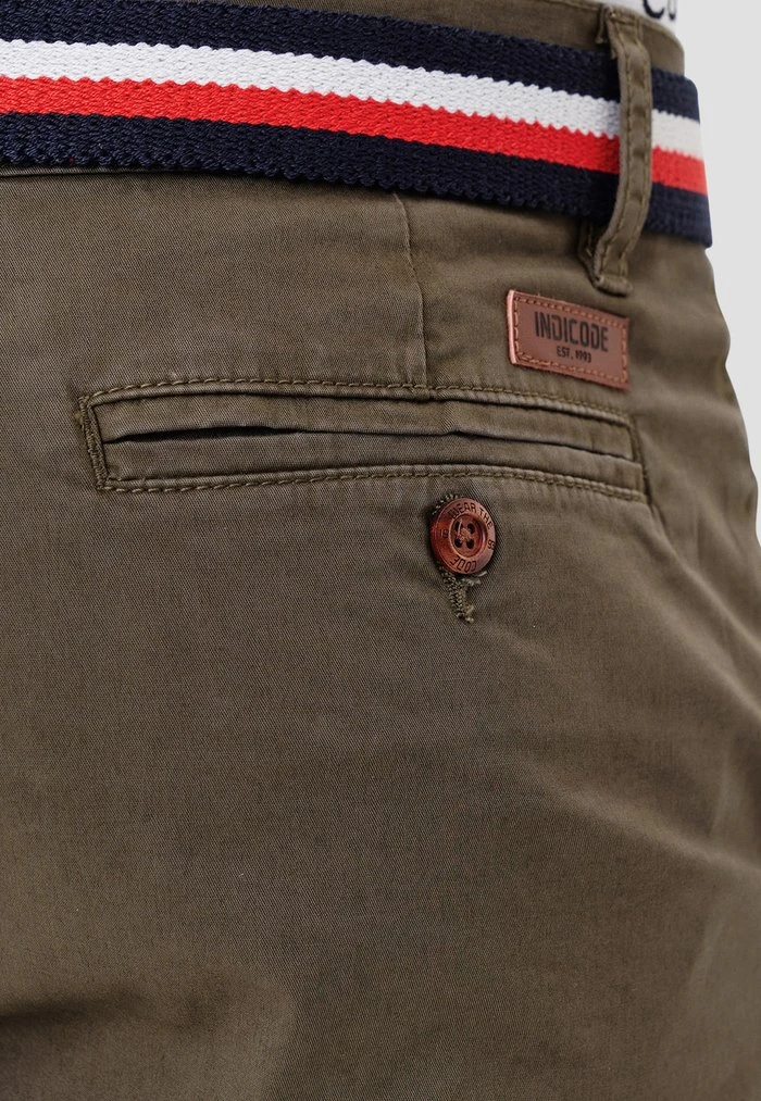 INDICODE JEANS Short - Dark Green 5 INDICODE JEANS Short - Dark Green – Image 5