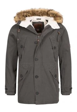 INDICODE JEANS Veste D'hiver - Anthracite -INDICODE Ventes a34e028331924e03b6e489a4358ee458