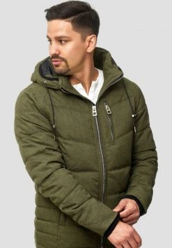 INDICODE JEANS CIRCUS - Veste D'hiver - Army -INDICODE Ventes a3e9affe8ee54753897488ec831ad134