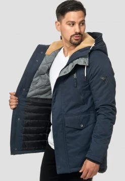 INDICODE JEANS Parka - Navy -INDICODE Ventes a4341608ee9e47cb88615016c8fc5402