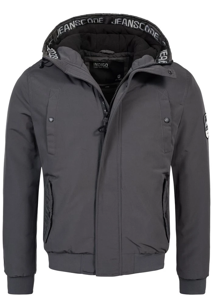INDICODE JEANS ALBANY - Veste D'hiver - Pewter 4 INDICODE JEANS ALBANY - Veste D'hiver - Pewter â Image 4
