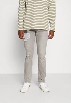 INDICODE JEANS TAYLOR - Jean Slim - Light Grey