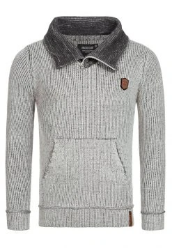 INDICODE JEANS DANE - Pullover - Light Grey -INDICODE Ventes a5de55cda00b4aa1bad7ae87593d728f