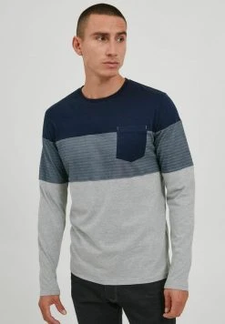 INDICODE JEANS IDAMADEO - T-shirt à Manches Longues - Navy